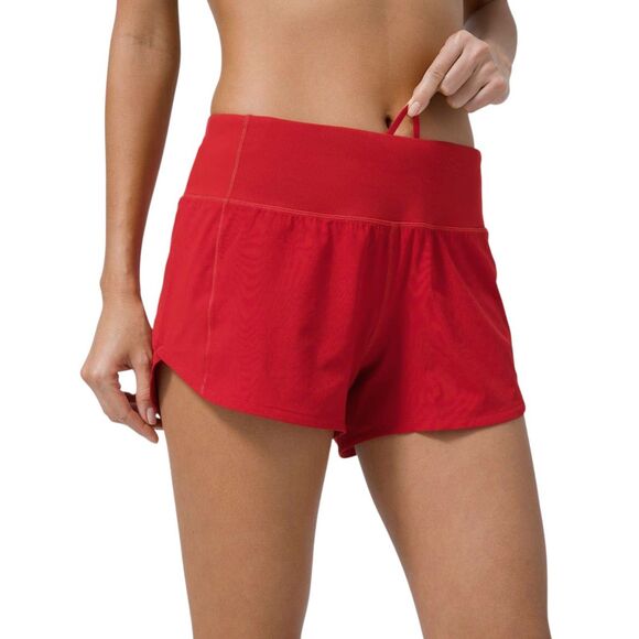 Lululemon Speed Up Mid-Rise Short 4" *Dark Red - Picture 1 of 9